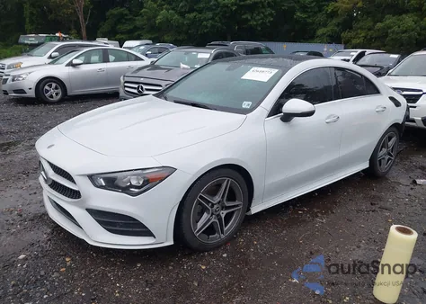 2021 Mercedes-Benz Cla 250 4Matic из США, поврежденный, VIN W1K5J4HB9MN215374